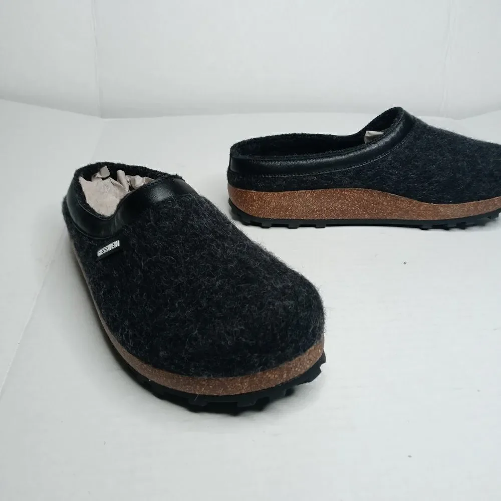 Giesswein Men's Open Back Slippers Size 37